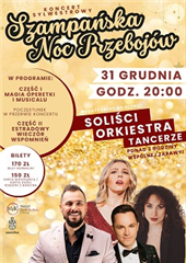 Szampańska Noc Przebojów - koncert sylwestrowy